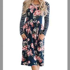 Floral maxi dress